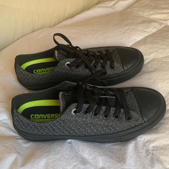 Converse Chuck Taylor Mesh Thunder Grey/Black - Picture 2 of 6